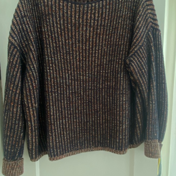 Striped Knit Sweater - Picture 1 of 2